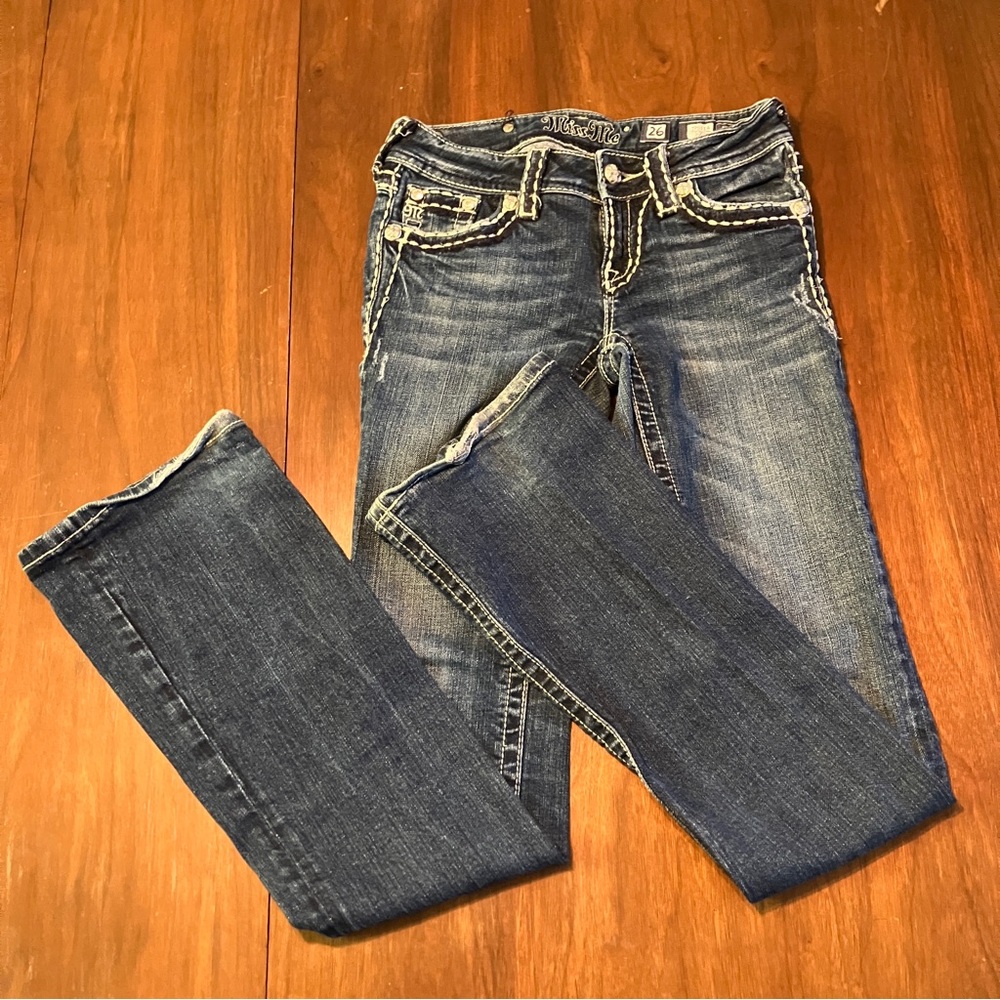 Miss Me Jeans size 26 Boot Cut Dark Wash